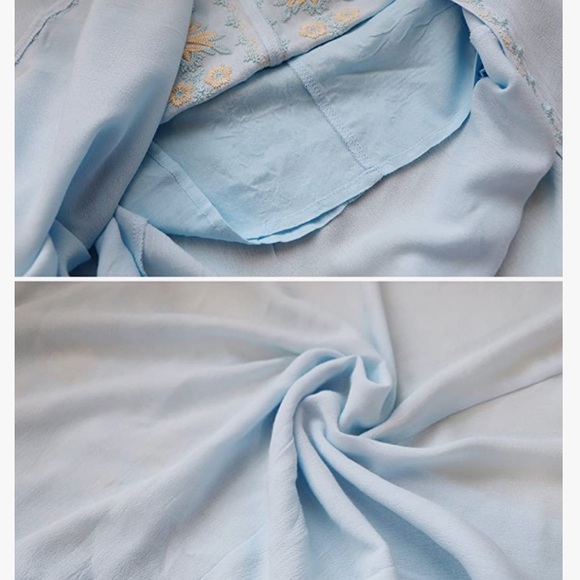 NEW!GORGEOUS! Boho casual embroidered, vintage style, Romantic Renaissan… - Picture 9 of 17